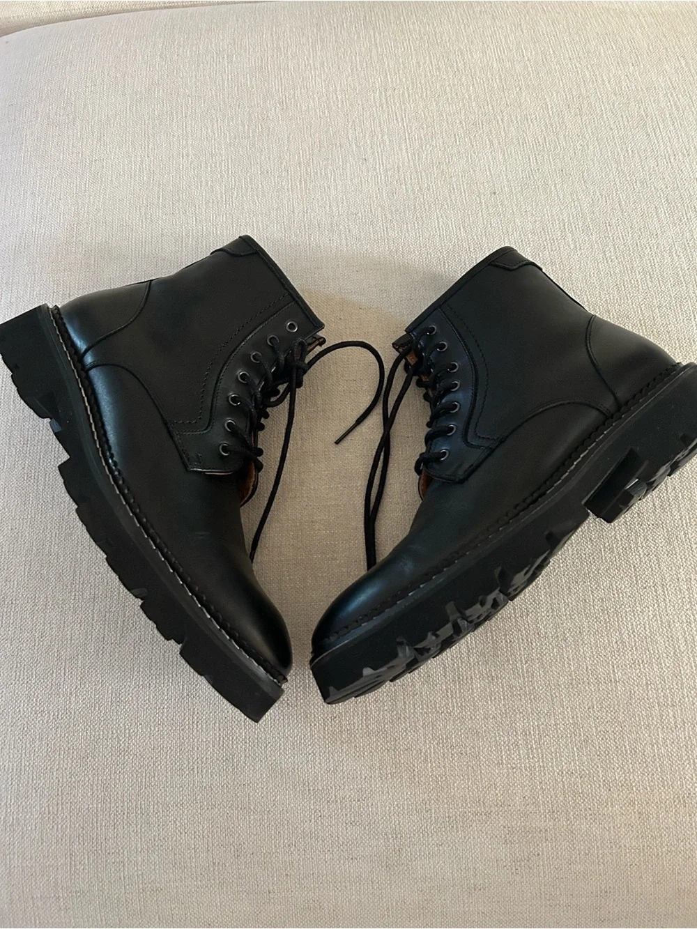 Gentle Souls men’s Almada  Leather Boots, Black, Size 9, NWOT